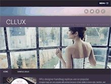 Tablet Screenshot of cllux.com